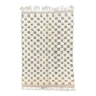 Tapis berbere damier en laine 155x255 cm