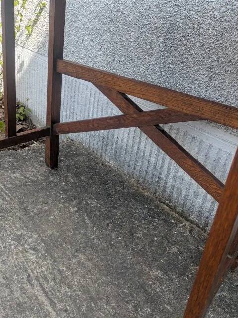 Oak children's desk or side table