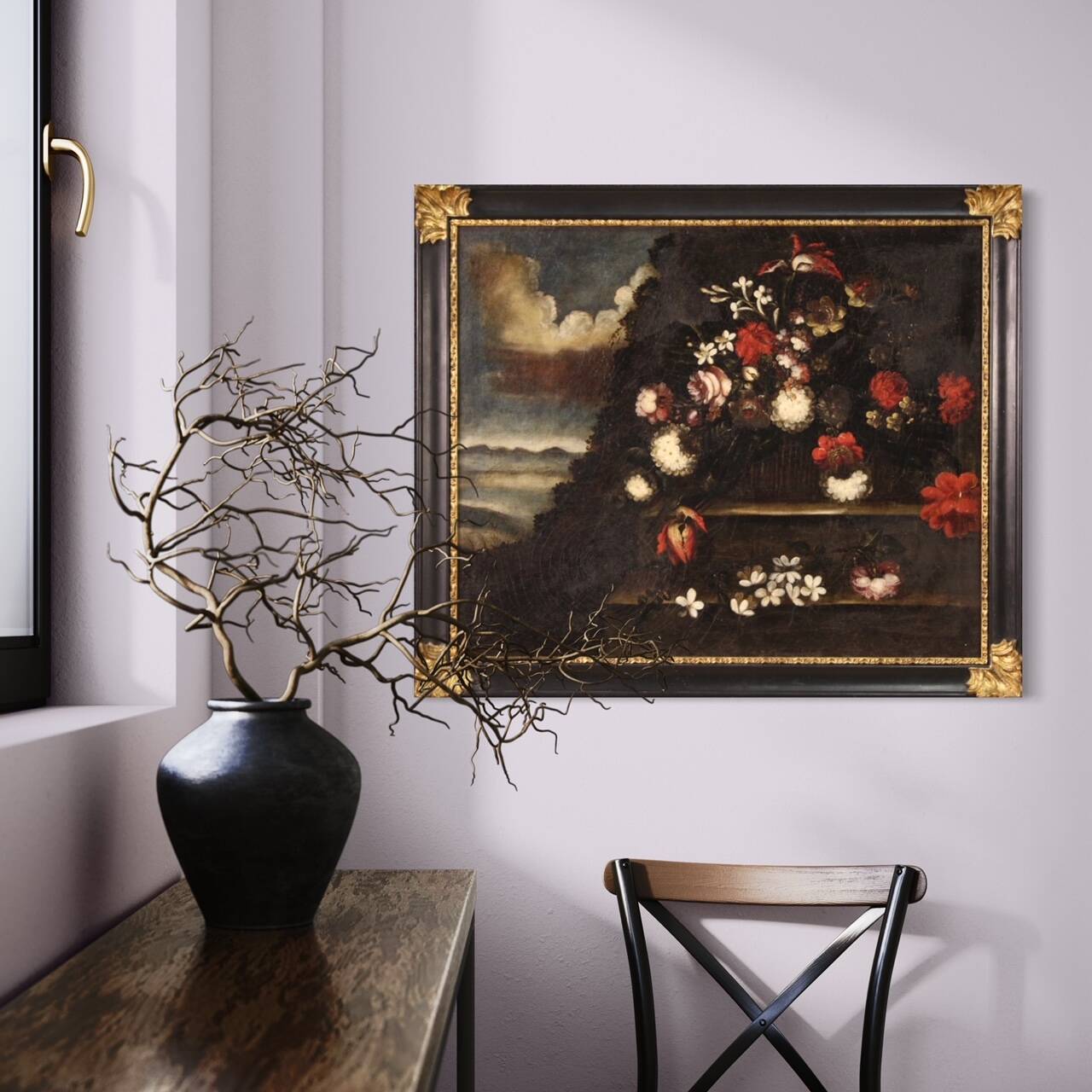 Italian still life from the first half of the 18th century