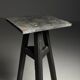 Sculpture stand antique black