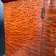 Mahogany veneered bedside table from the 1950s.