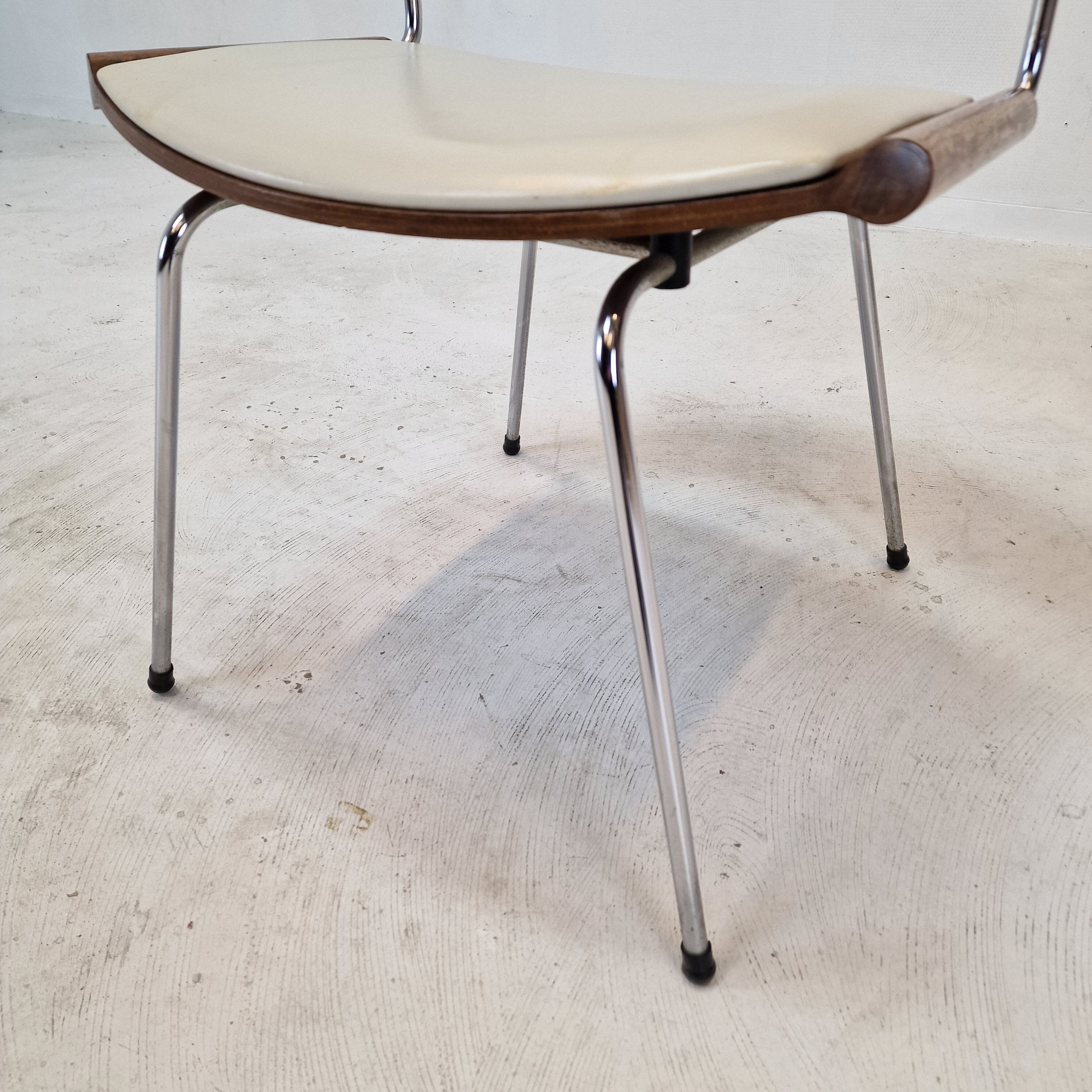 Set of 4 "Badminton" Dining Chairs by Nanna Ditzel for Kolds Savvaerk, 1960's