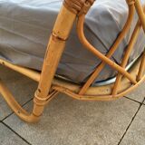 Rattan bed