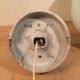 Globe lamp, ceramic and opaline, wall lamp or ceiling lamp