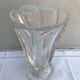 Ancient Crystal Vase From VANNES Decoration France Vintage