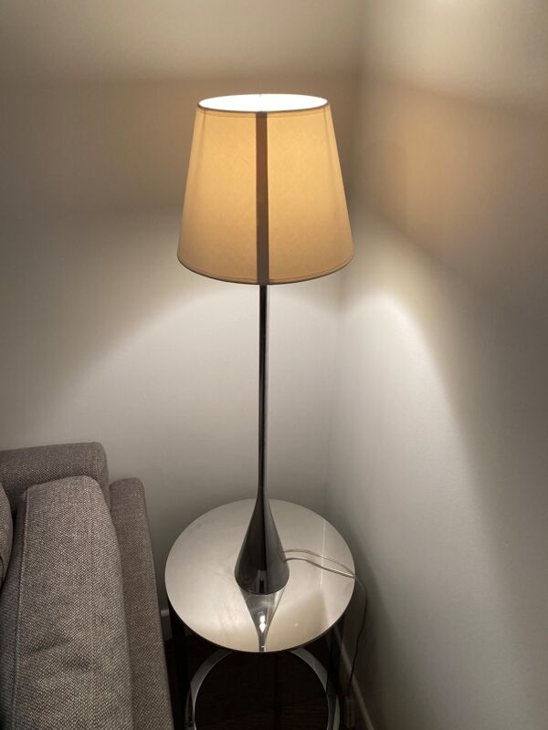 Lampe À Poser Abat-Jour Blanc cinna Par Pascal Mourgue