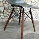 DSW Charles & Ray Eames Chair for Herman Miller Grey Elephant Grey Dowel