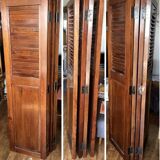 Oak screen