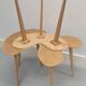 3 kidney-shaped coffee tables, original 1950s.
