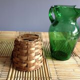 Vintage green pitcher