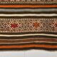 Faded Natural Orientel Kilim Rug, 146x252 Cm