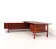 Vintage executive desk with sideboard, Arne Vodder for Sibast, 1960s