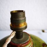 Pair of ceramic lamps