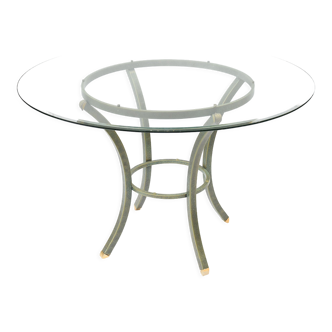 Table ronde par Pierre Vandel de la collection Villa d’Este des années 1970