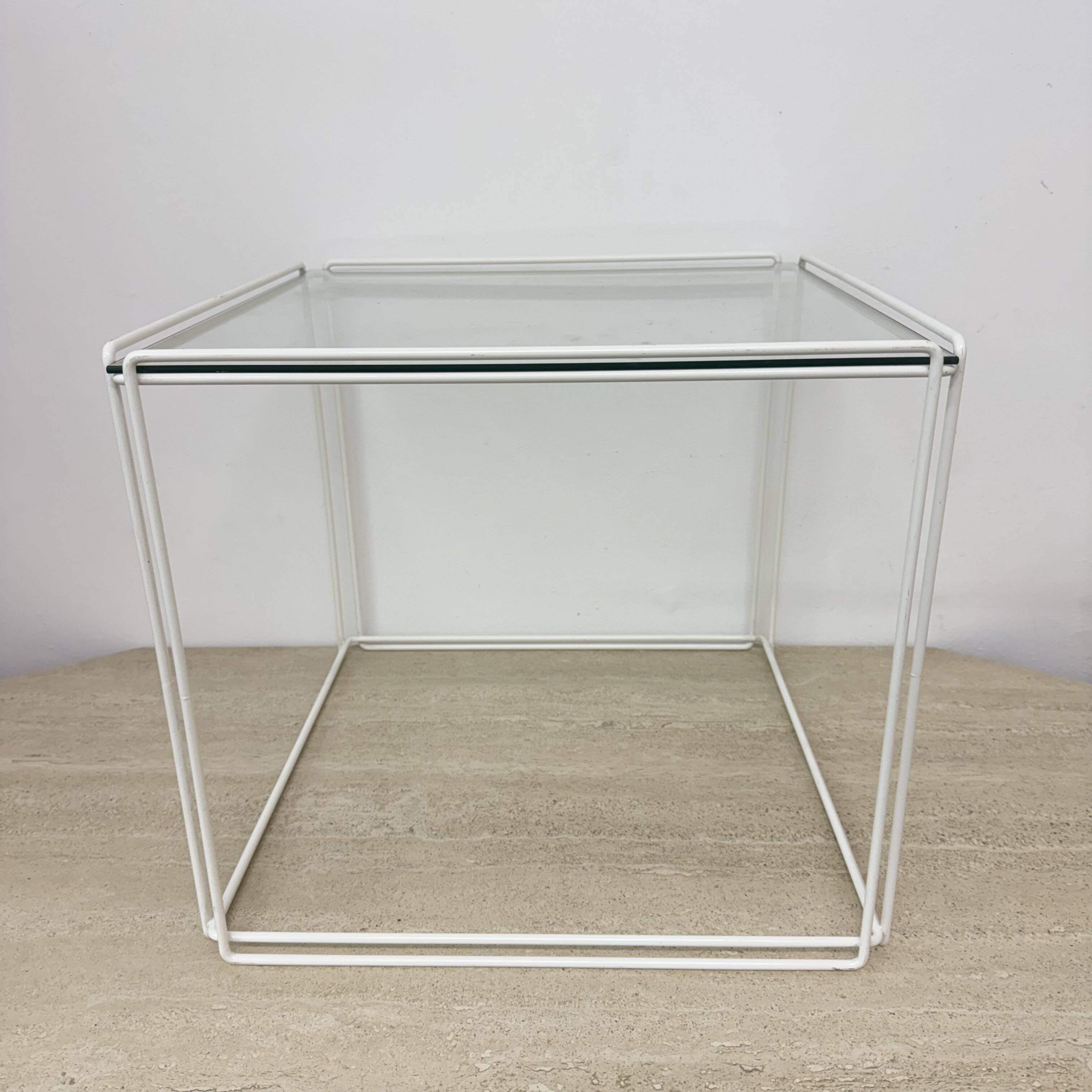 Max Sauze isocele side table , 1970s