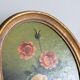 Lot de 3 tableaux bouquet de fleurs
