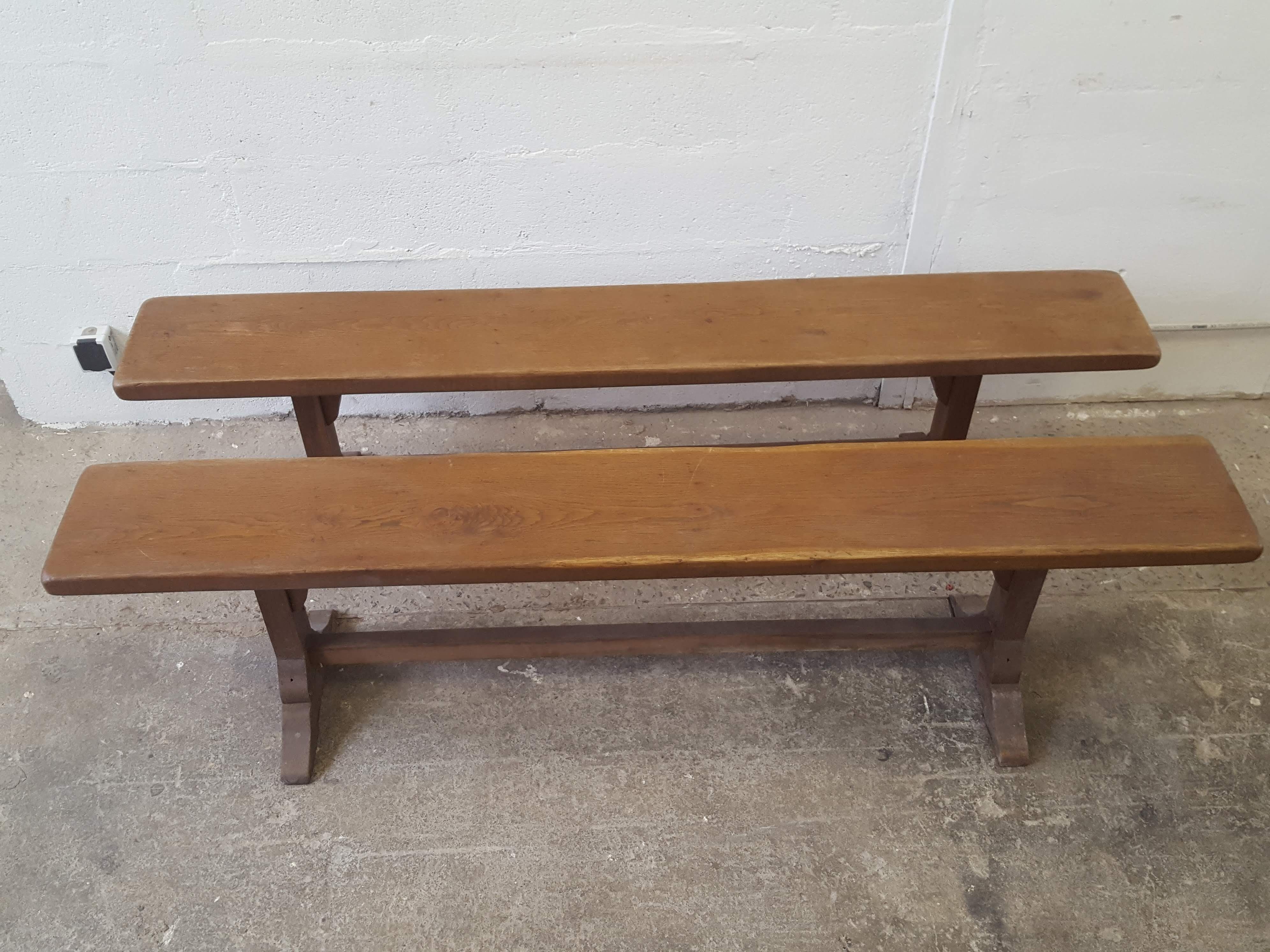 Pair of benches