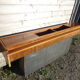 Cozy shelf 50s sliding doors