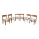 J39 Folkchairs Chairs by Børge Mogensen for Farstrup, 1950s, Set of 6