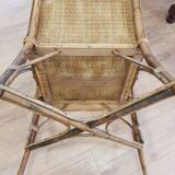 Fauteuil en osier