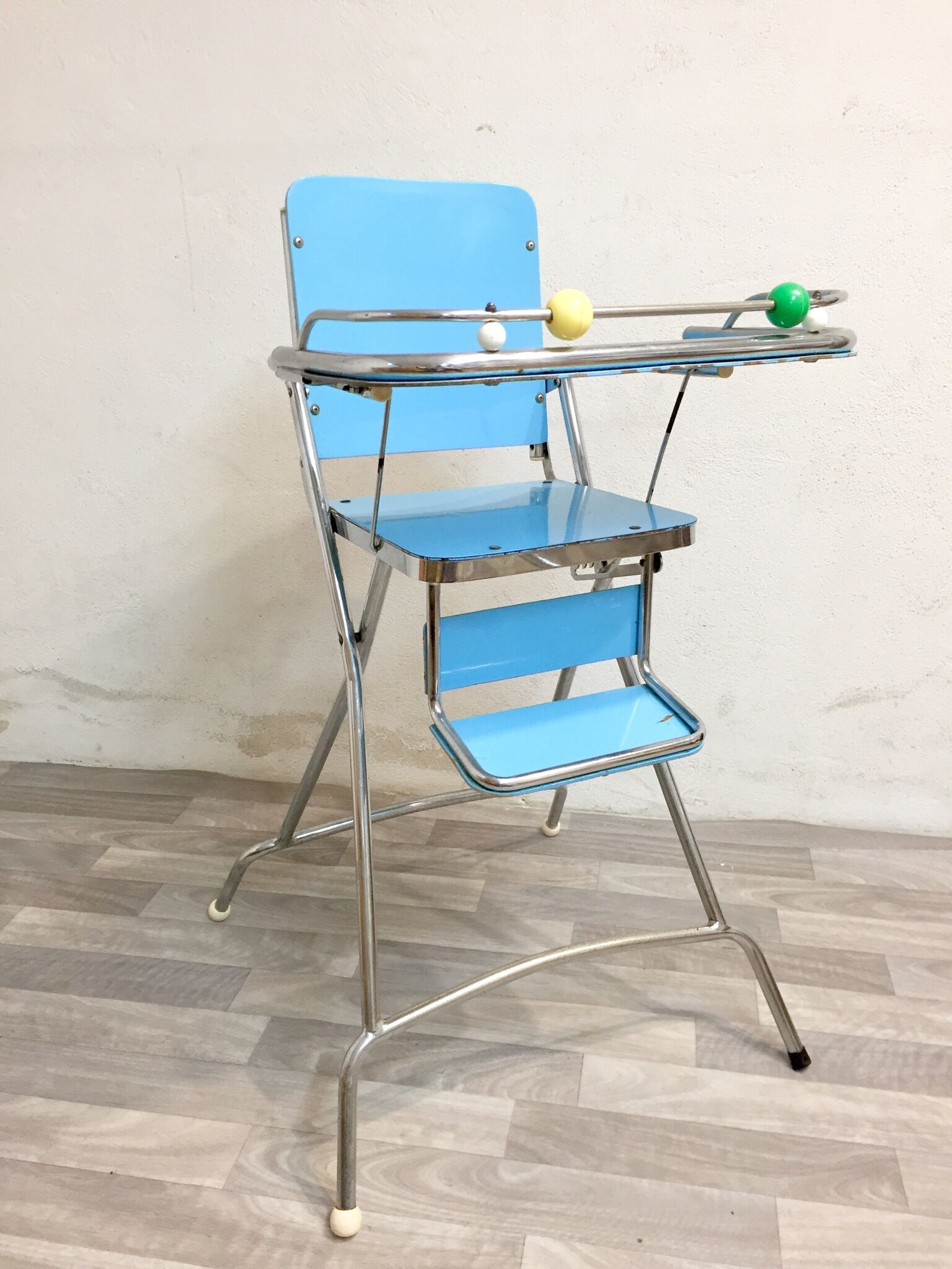 Chair high vintage formica 1960