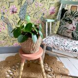 Terracotta tripod stool