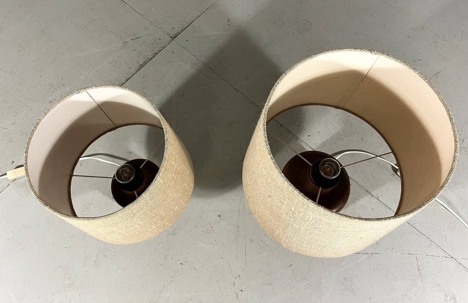 Bestform teak table lamps 1960’s