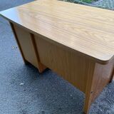 Scandinavian wooden desk from the 1980s with drawers