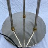Italian stainless steel lamp - 1980