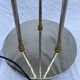 Italian stainless steel lamp - 1980