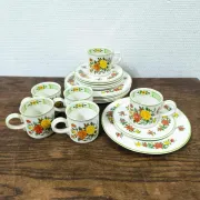 Set of 6 cups, saucers and dessert plates Villeroy and Boch Summer