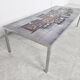 Vintage ceramic coffee table by Perignem, 1960s