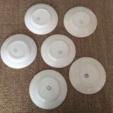 6 dessert plates