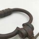 Old wrought iron door knocker