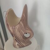 Vallauris imitation wood jug
