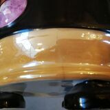 Pair of vases Egyptomania porcelain of Bayeux