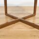 Round mid-century teak coffee table from Remploy, United Kingdom, 1970s