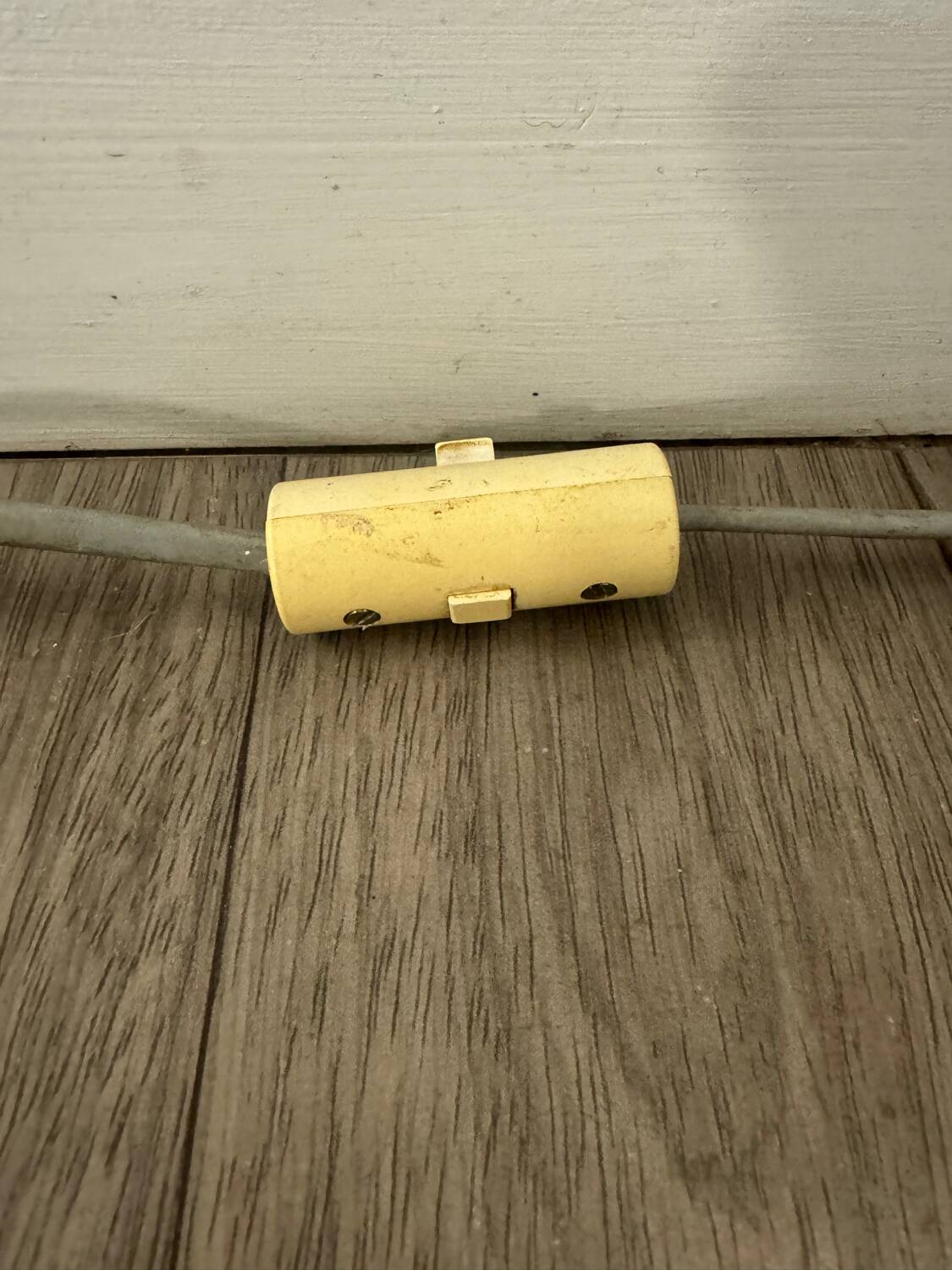 70s industrial style box lamp