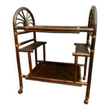 Rattan bar/serving table