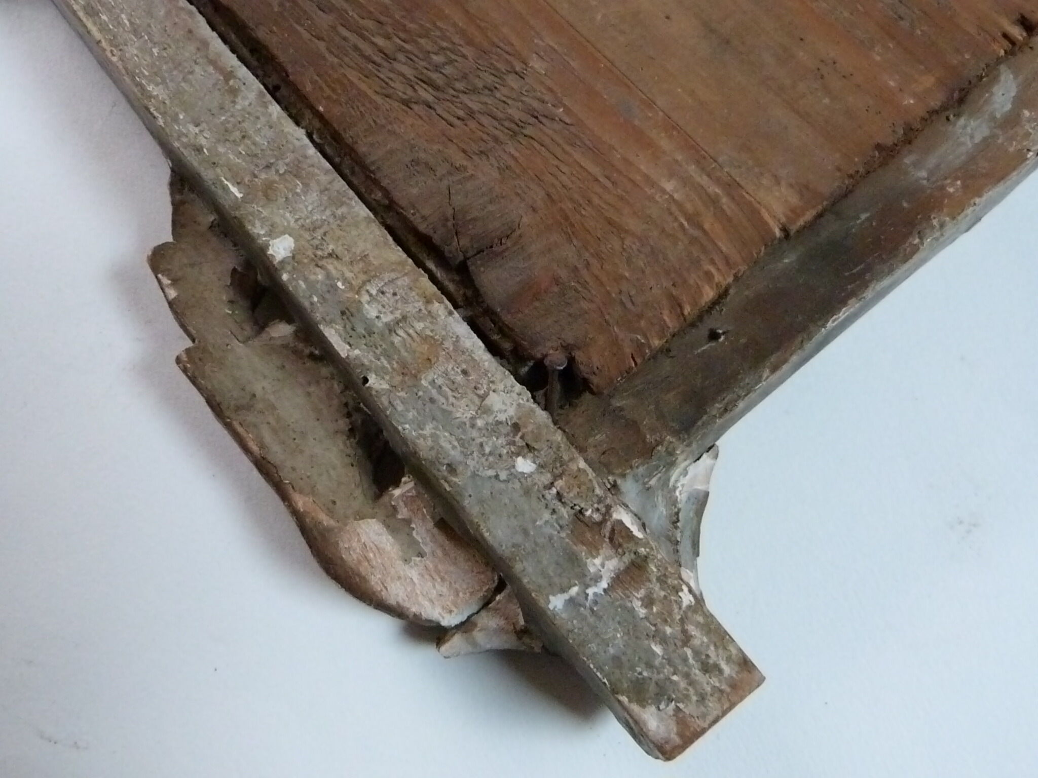 Pedimented mirror eighteenth century Louis XVI era