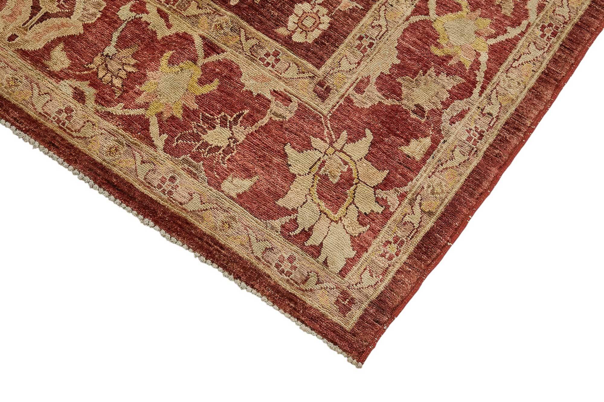 Turkish Handknotted Wool Oushak Rug 216 cm x 298 cm