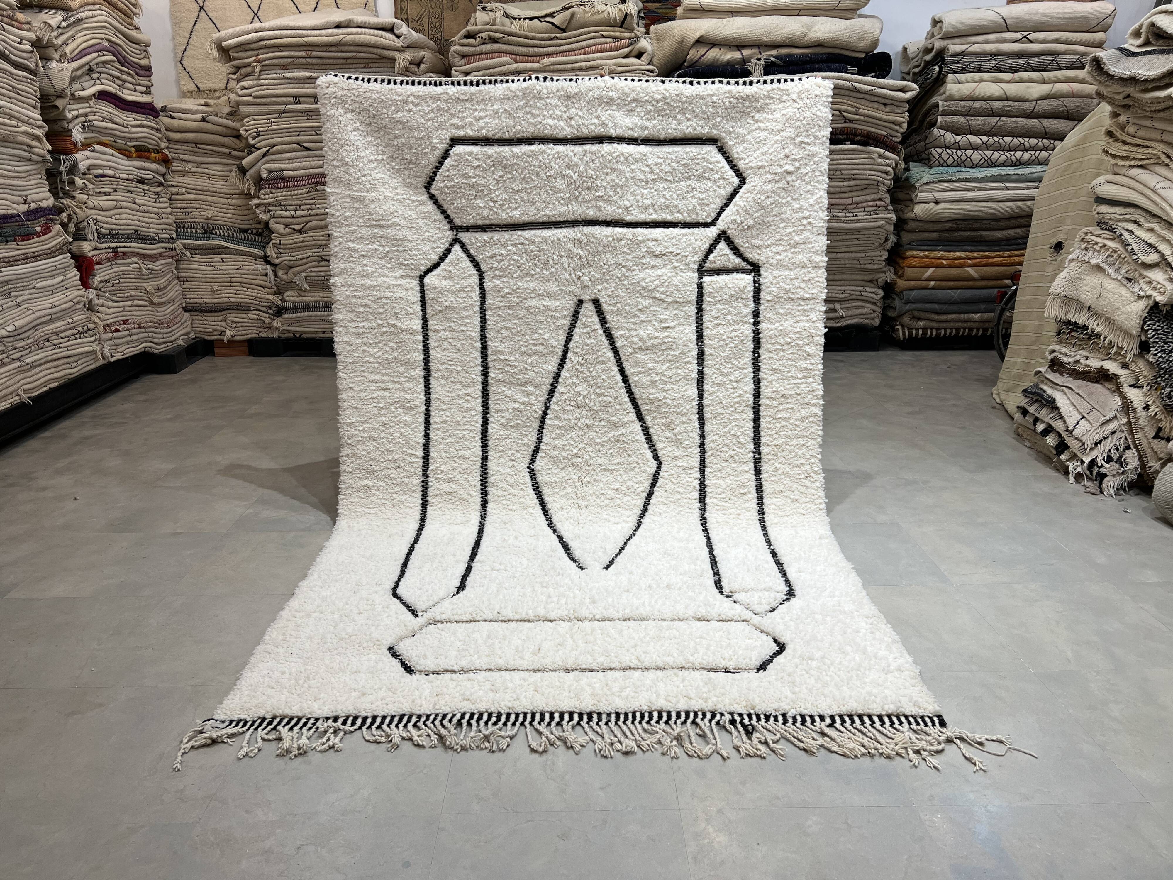 Carpet beniouarain relief  200x317cm
