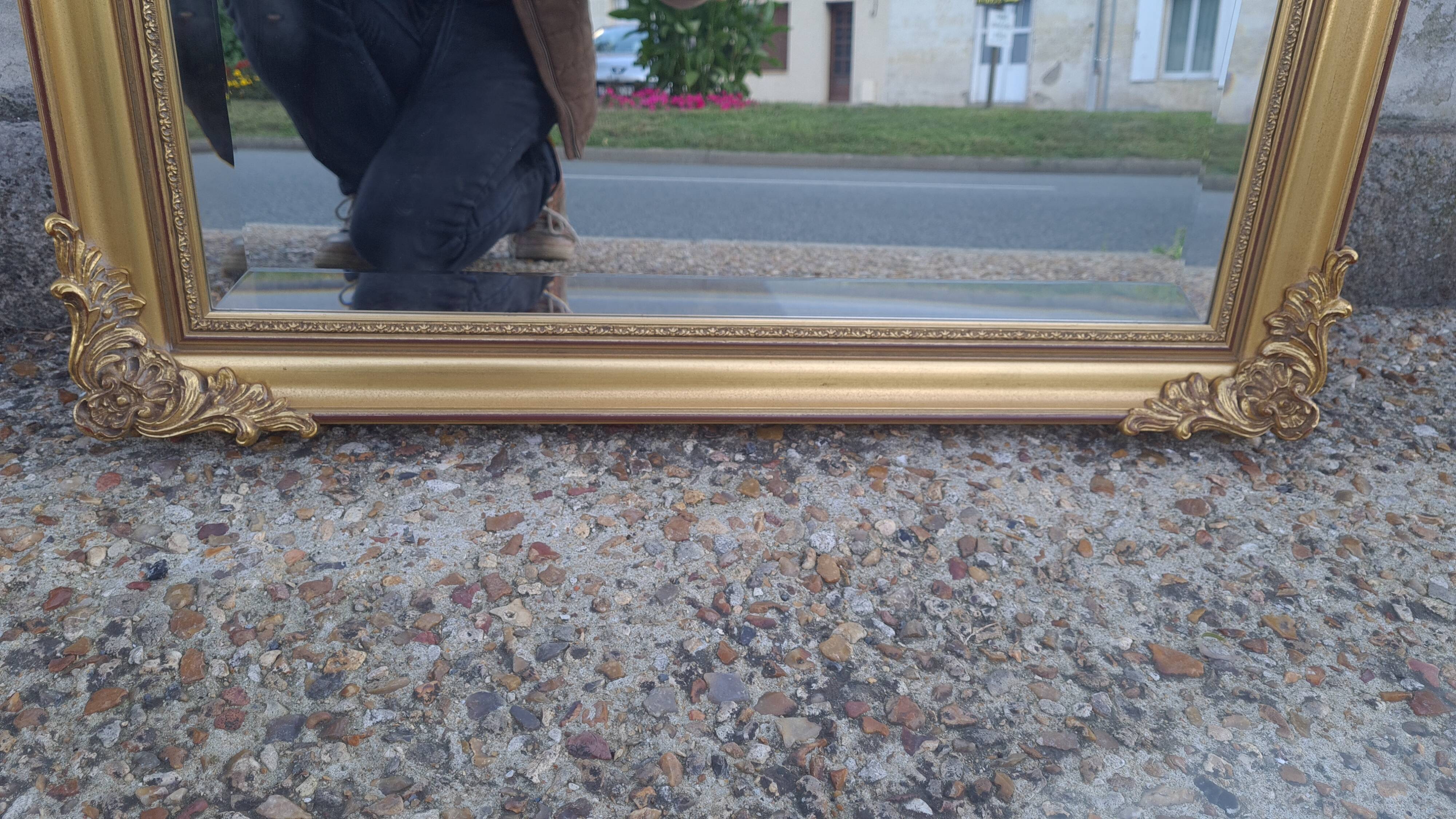 Large vintage mirror 80x131cm