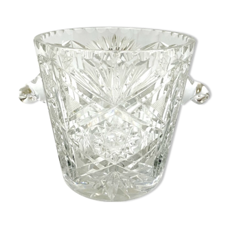 Crystal wine cooler