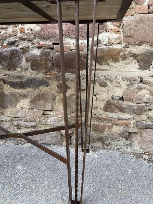 Console industrielle française du milieu du siècle dernier des années 60