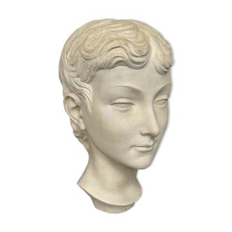 Young woman's head