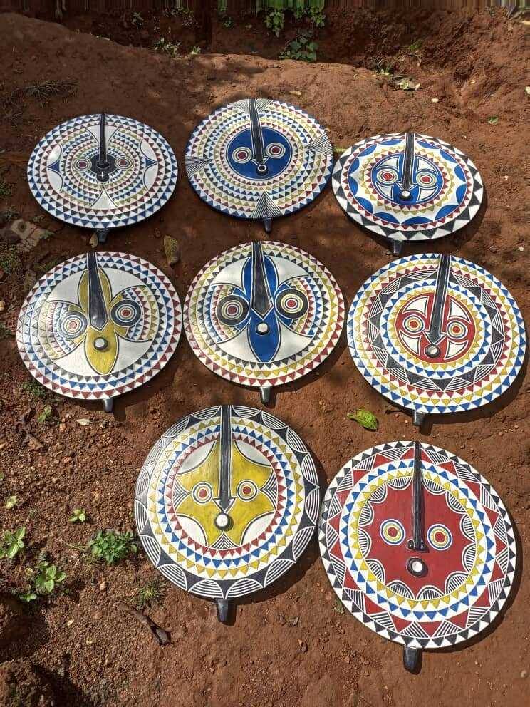 African Tribal Sun Mask Bwa/ Bobo Sun Mask