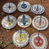 African Tribal Sun Mask Bwa/ Bobo Sun Mask