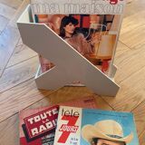 Magazine rack x 2 by Walter Zeischegg for Helit