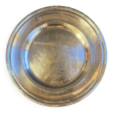 Grand plat de service rond – Métal argenté - Christofle